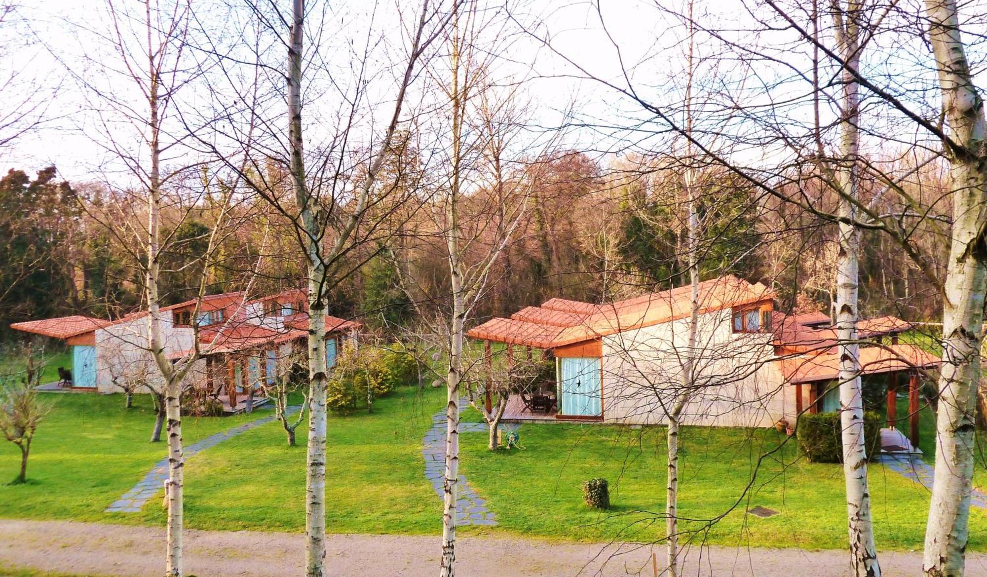 Bungalow Camping Los Manzanos سانتا كروز دي أوليروس المظهر الخارجي الصورة